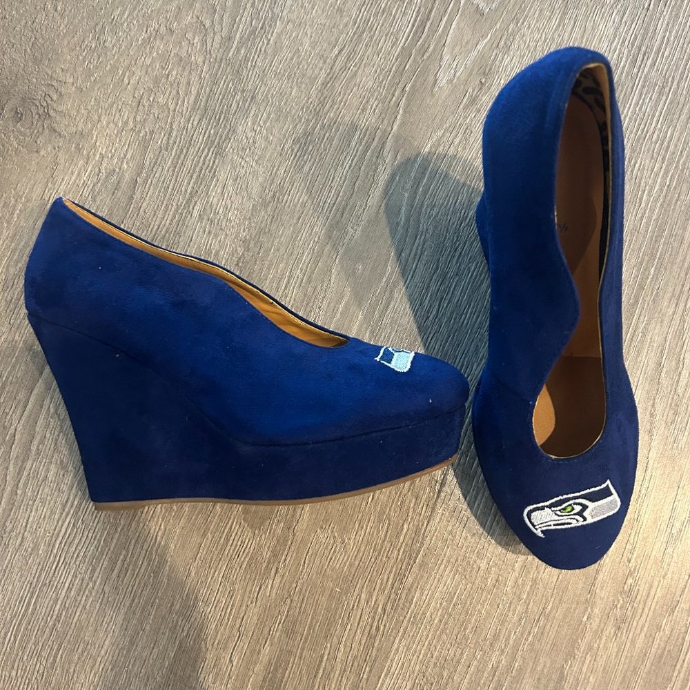 Seattle Seahawk Heels